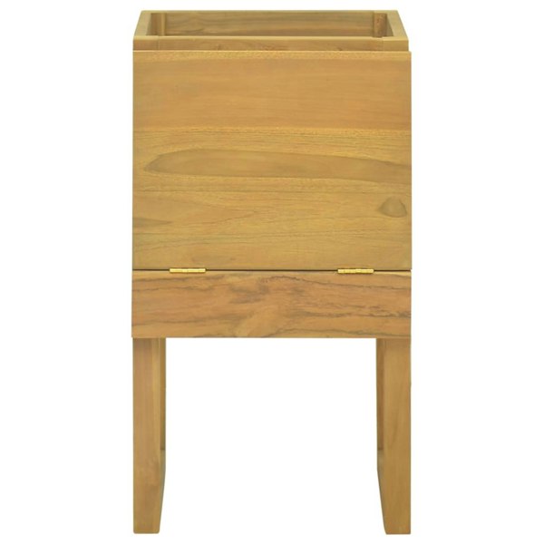 Berkfield Bathroom Cabinet 45x45x75 cm Solid Wood Teak