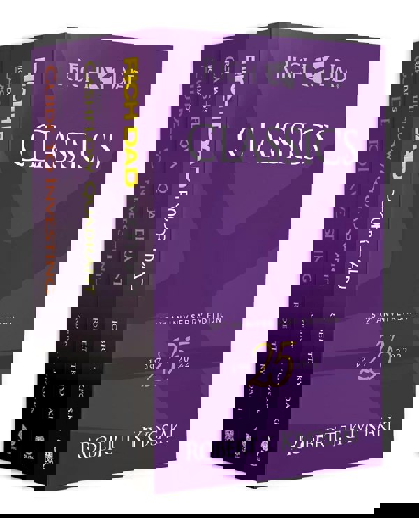 Robert T. Kiyosaki Classics 3 Books Collection Box Set (Rich Dad Poor Dad, Cashflow Quadrant, Guide to Investing)