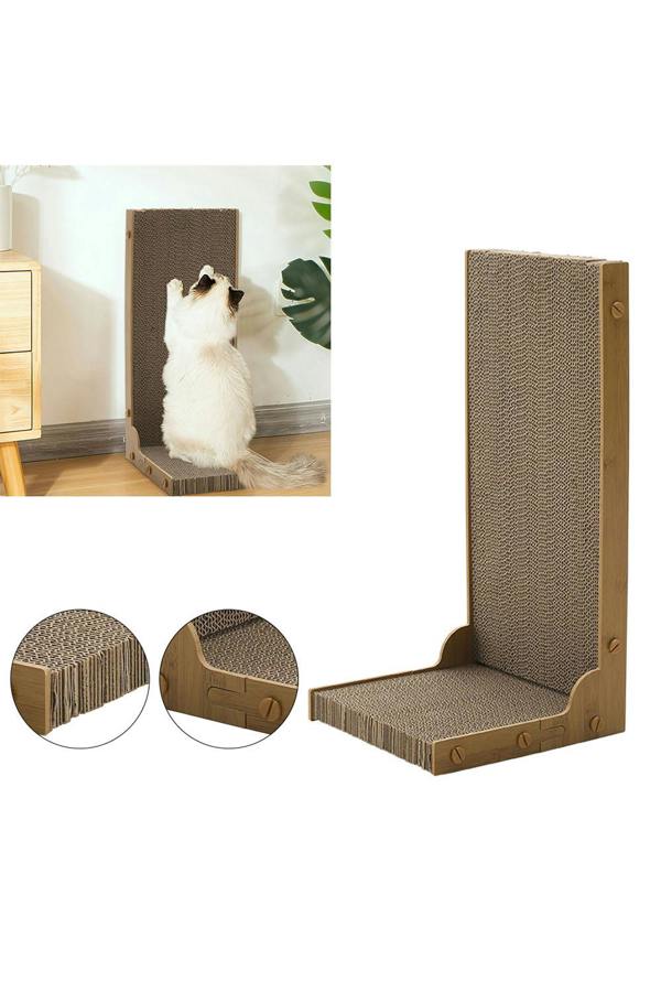 Living and Home L-shaped Cat Scratcher