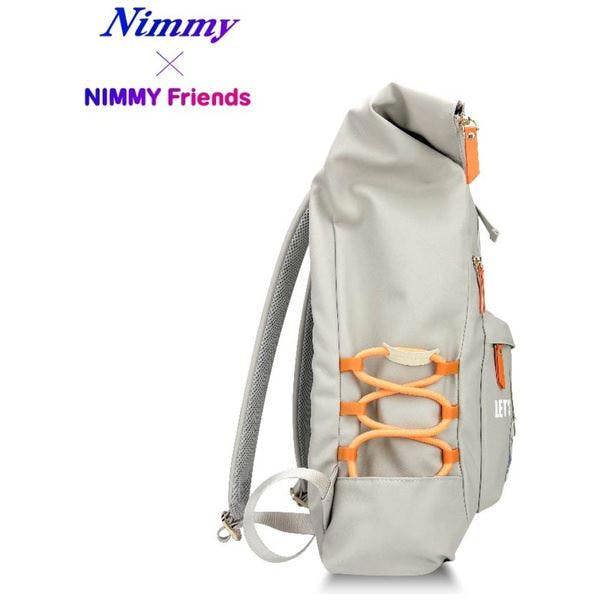 Nimmy Friends Glasses Cool Cat Laptop Backpack Grey - N-KM-DNBB-011