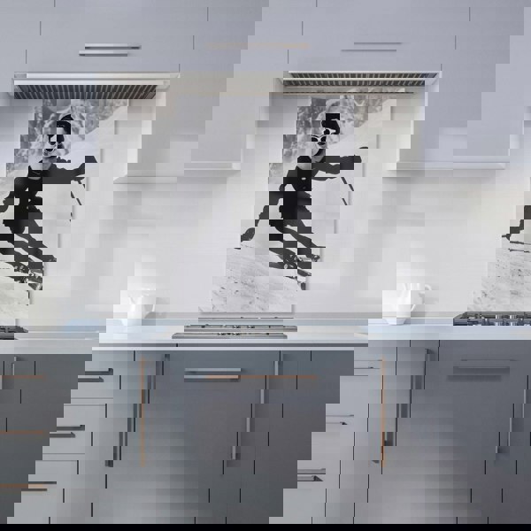 Warren Reed - Designer Glamorous Slopes of the 60s Kitchen Splashback