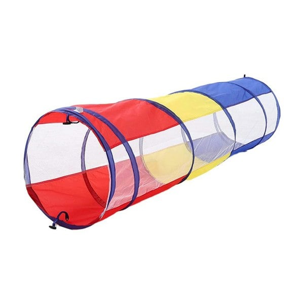 6FT Crawl Play Tunnel Pop-up Tunnel for Kids Multicoloured Living and Home