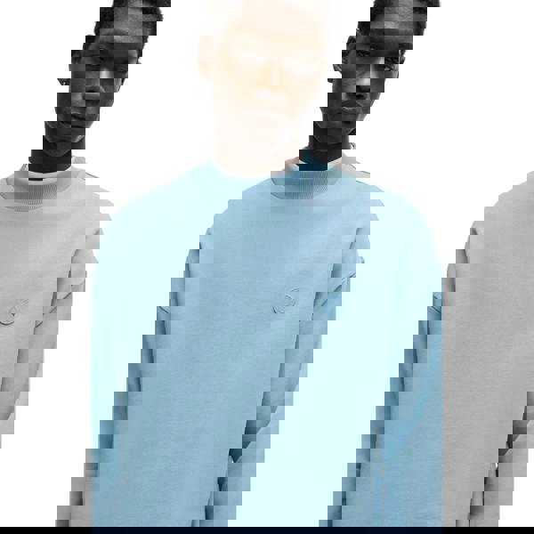 Hugo Mens Ninnyo Crew Neck Sweatshirt - Blue - 