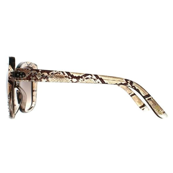Guess Sunglasses GF0383 45F Shiny Light Brown Brown Gradient