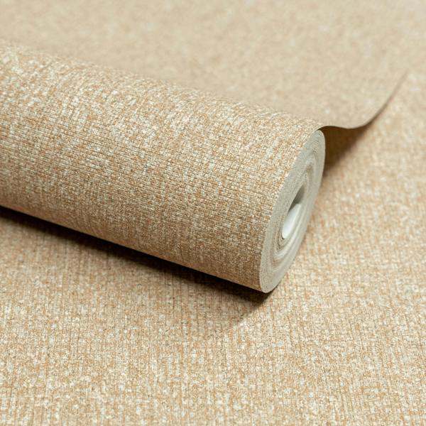 Grandeco Boutique Monroy Semi Plain Effect Luxury Weight Embossed Wallpaper, Sand