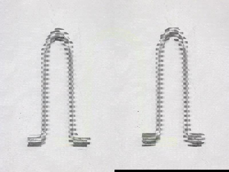 x1 Galvanised Concrete In 'U' Bolt - Caravan Tether Ground Anchor Security