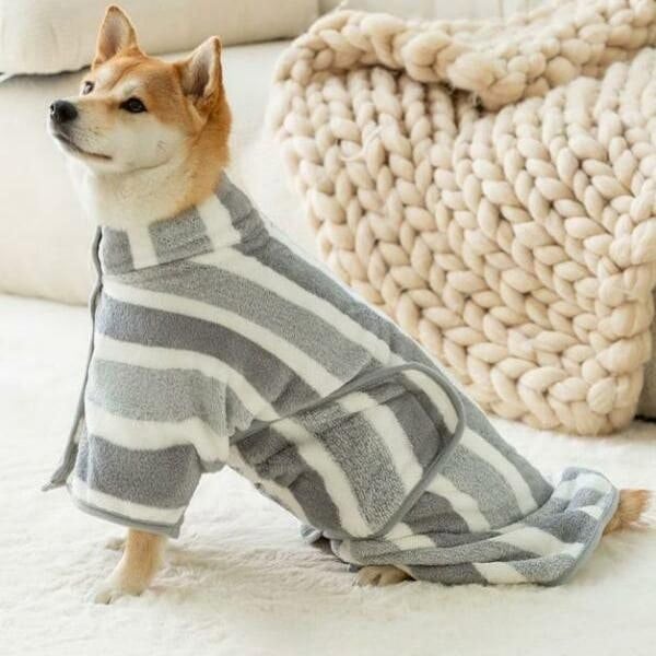 Leaper Super Absorbent Pet Bathrobe Towel