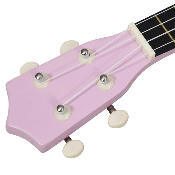Berkfield Soprano Ukulele Set with Bag for Kids Pink 21"