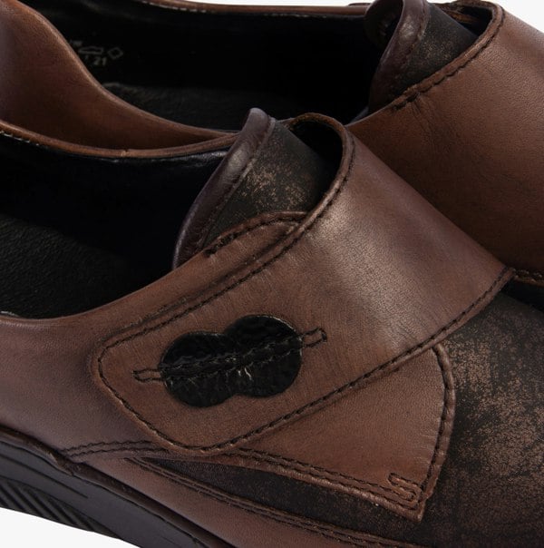 Rieker Leaves Womens Shoes - Brown (487C0-25)