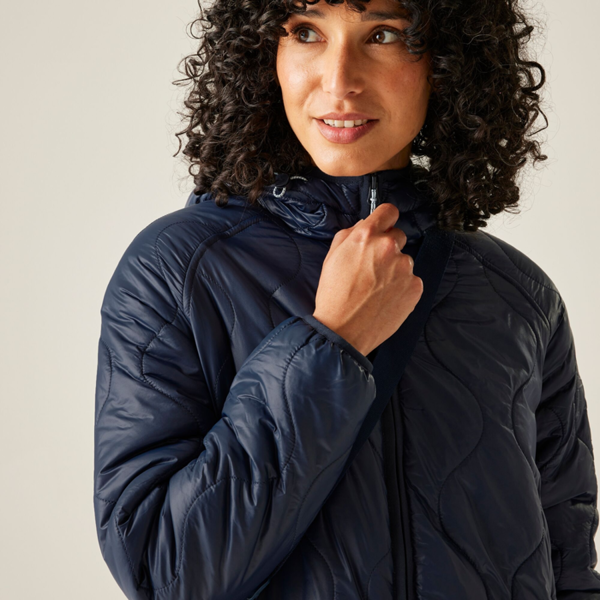 Regatta Womens Triea Quilted Jacket - Navy