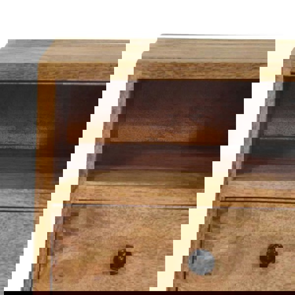 Artisan Furniture Solid Wood Solis 1-Drawer Oak-ish Wall Mounted Nightstand