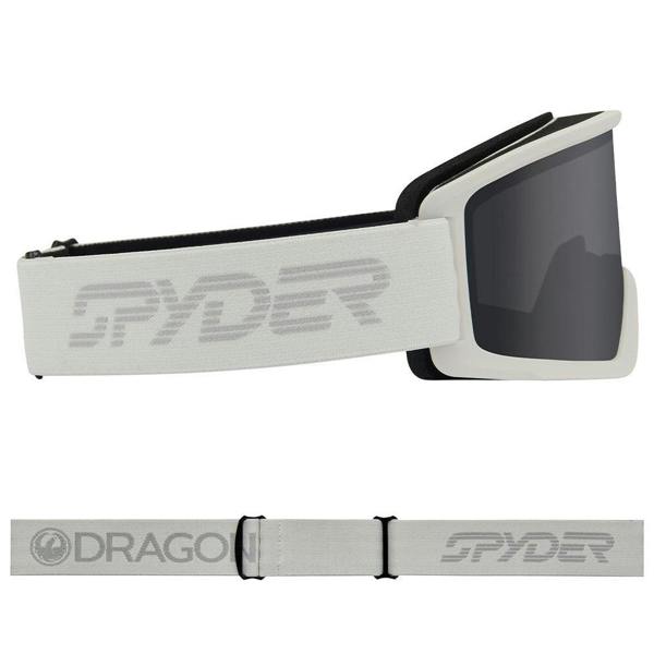 Dragon DX3 OTG - SPYDER White with Lumalens Dark Smoke Lens