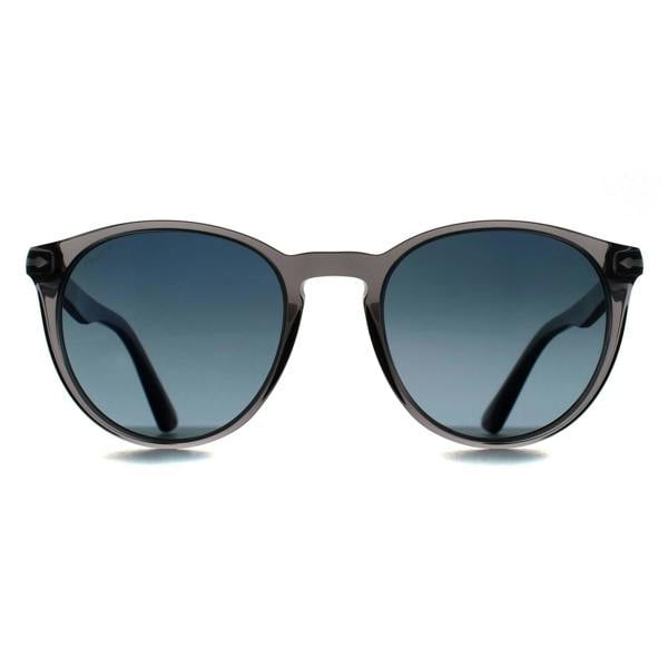 Persol Sunglasses PO3152S 1196S3 Transparent Grey Light Blue Gradient Dark Blue Polarized