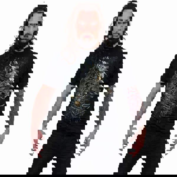 Spiral Direct CELTIC WOLF - T-Shirt Black