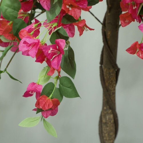 Wyld Haus Lecole Pair Of Artificial Murraya Blossom Trees In Pots 120cm Red