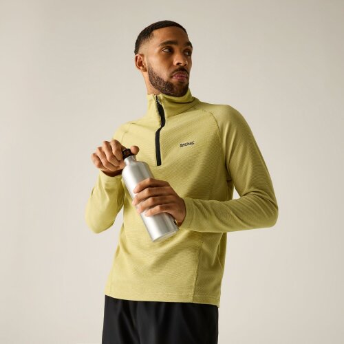 Regatta Great Outdoors Mens Montes Funnel Neck Fleece Jumper - Desert Beige
