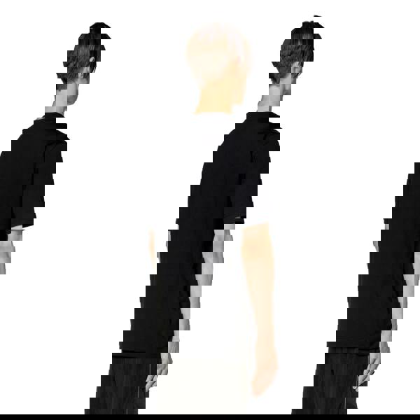 Diesel Mens Hardware Circle Logo T-Shirt - Black Caviar - 