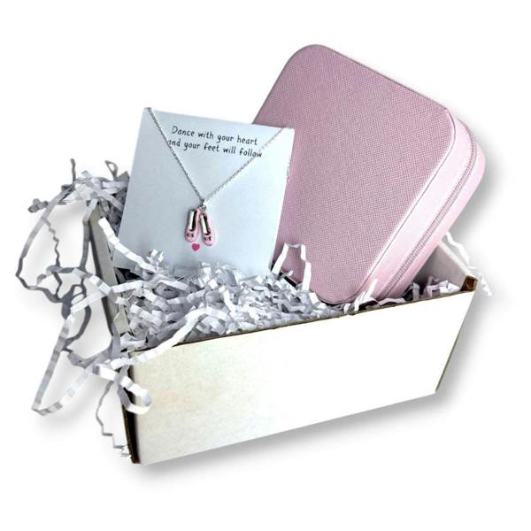 Aye Do Gifts Ballet Shoes Necklace & Jewellery Box Gift
