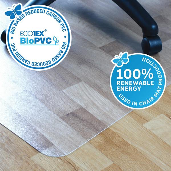 Floortex Ecotex® BioPVC Chair Mat for Hard Floors