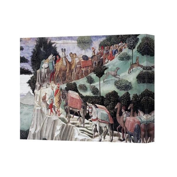 Benjamin Tate Design Silk Road Caravan Canvas Wall Art Ancient Trade Scene Home Decor
