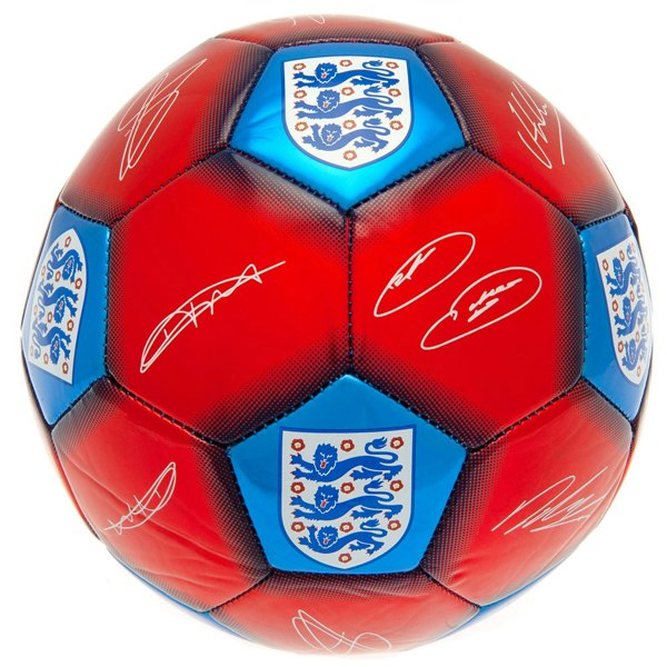 England FA Signature Football - Red