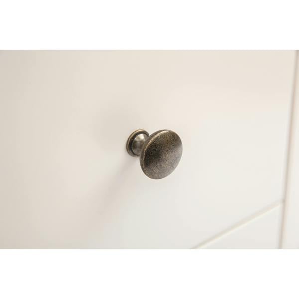 Cabinet Bits Trevi 4 Drawer Chest of Drawers Brass Knob