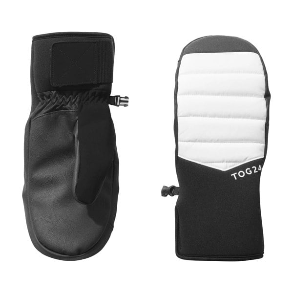 TOG24 Unisex Adult Escapade Ski Mittens - Optic White