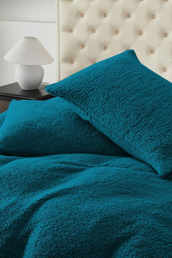 Ezysleep Winter Warm Soft Teddy Fleece Duvet Set