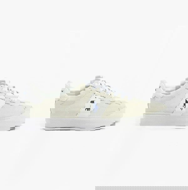 Polo Ralph Lauren COURT VLC Mens Trainers Bianco