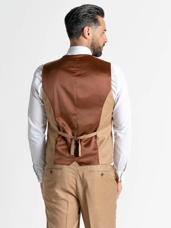 V2 Classic Henry - Sand Three Piece Suit