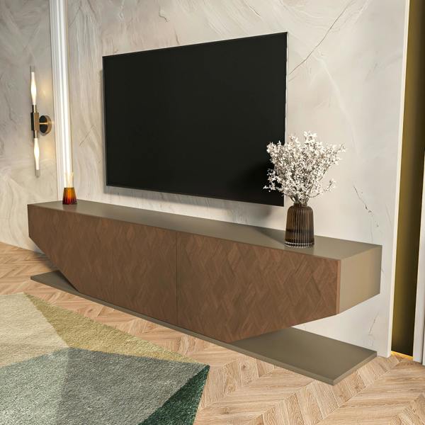 Decorotika Incia Modern Tv Stand TV Unit TV Cabinet for TV's up to 78"