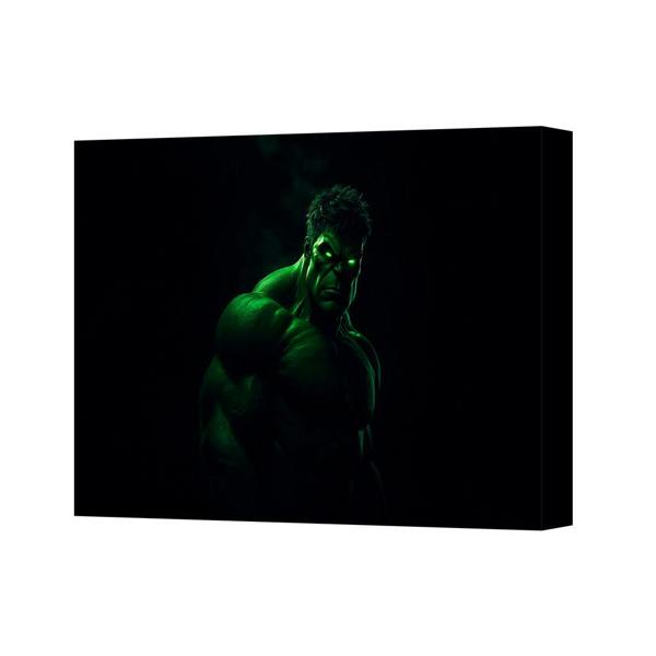 Benjamin Tate Design Green Hulk Canvas Wall Art Print 5014 Superhero Home Decor