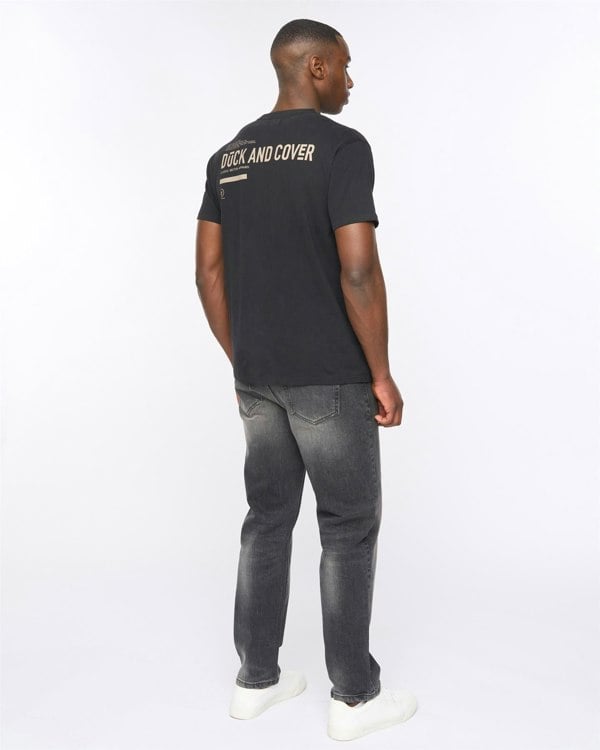 Duck and Cover Heningys T-Shirt Black