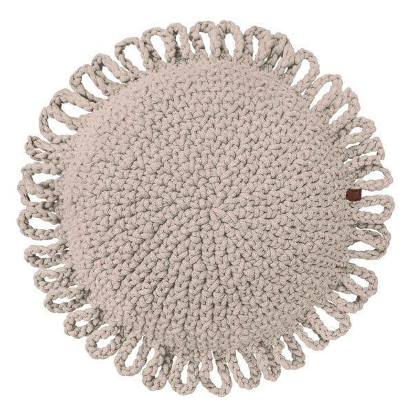 Zuri House Crochet kids cushion FUN | BEIGE