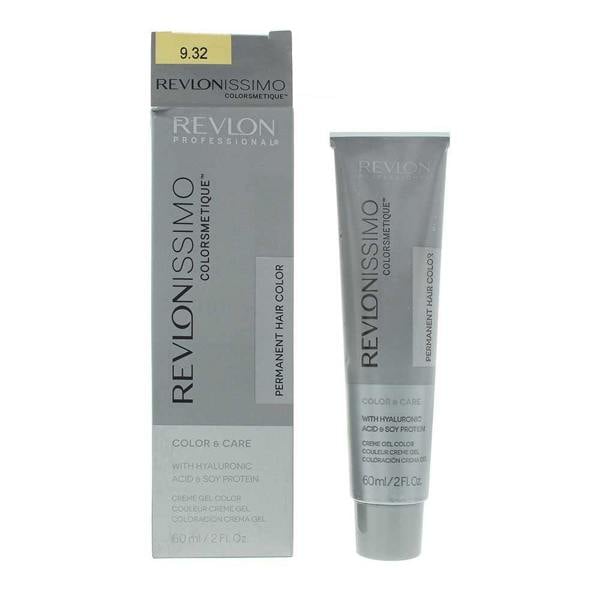 Revlon Revlonissimo Colorsmetique 9.32 Very Light Golden Pearl Blonde Hair Colou