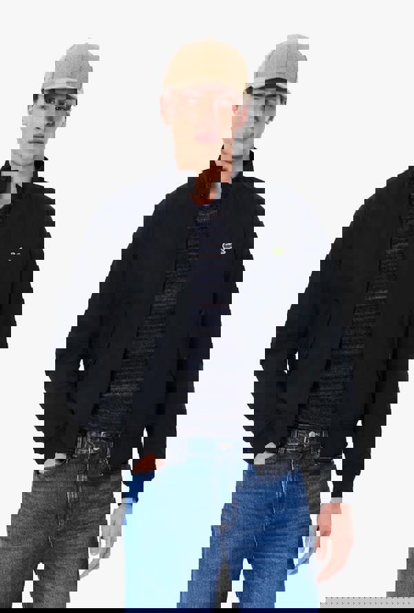 Lacoste Water-Repellent Twill Harrington Jacket