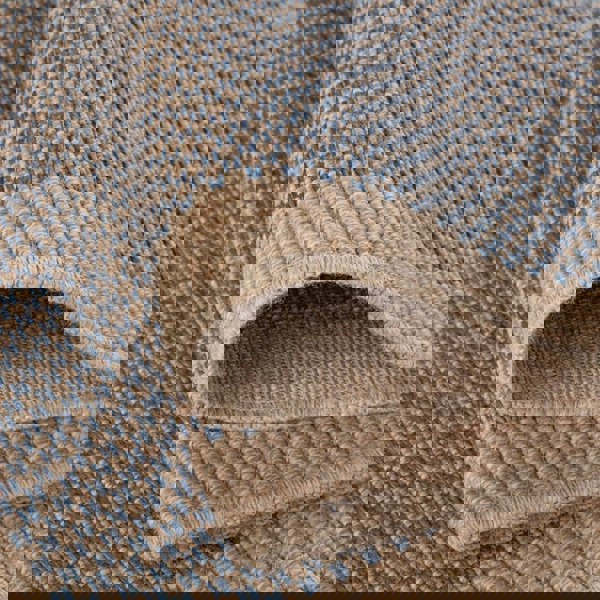Nature Blue outdoor rug moisture and UV protected