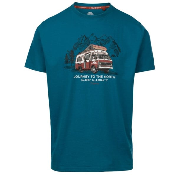 Trespass Mens Tokso T-Shirt - Bondi Blue