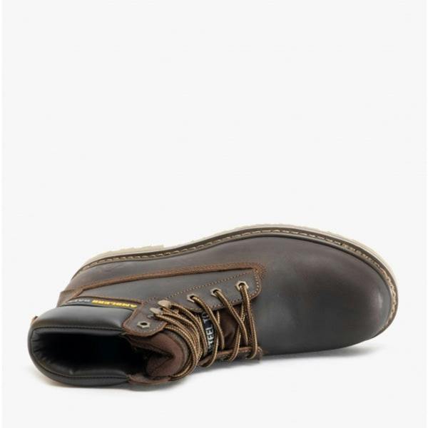 Amblers Safety FS164 Leather Safety Boots Safety Boots   in  Brown