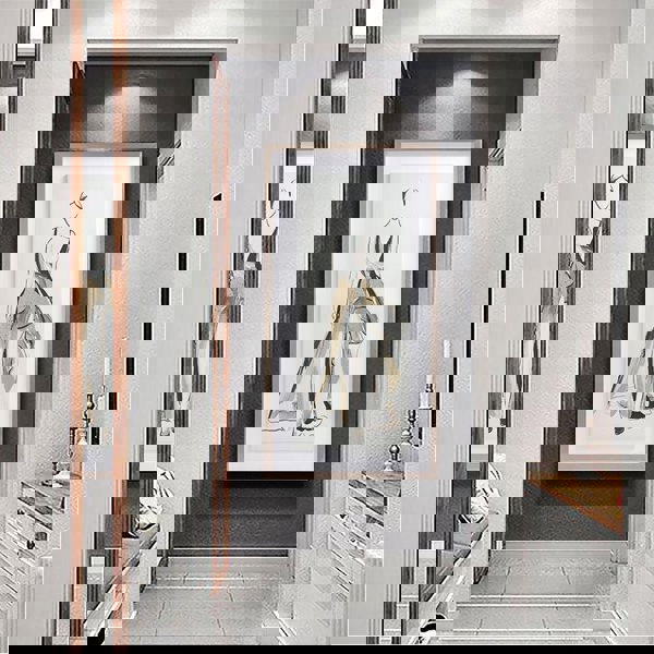 Lady Framed Wall Art Print 40*60cm-Weilai-Weilai Concept