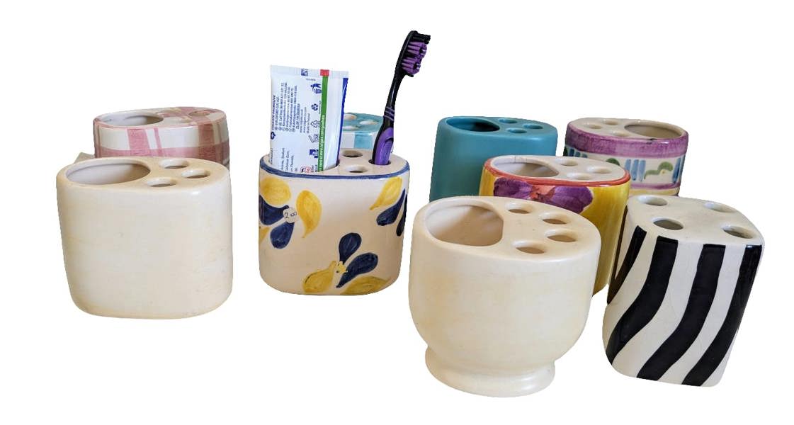 Bundled Gifts Toothbrush / pen & scissor holder