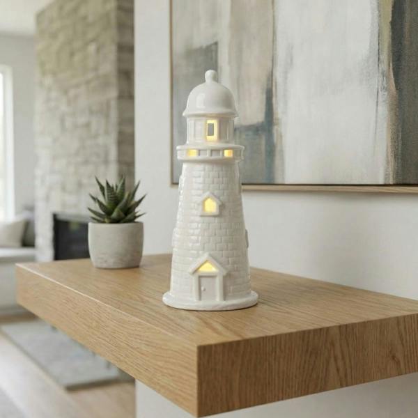 Garden Greatness Light Up Lighthouse Ornament