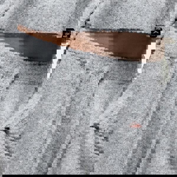 Good For Nothing Grey Bouclé Knitted Joggers - Grey Image 5