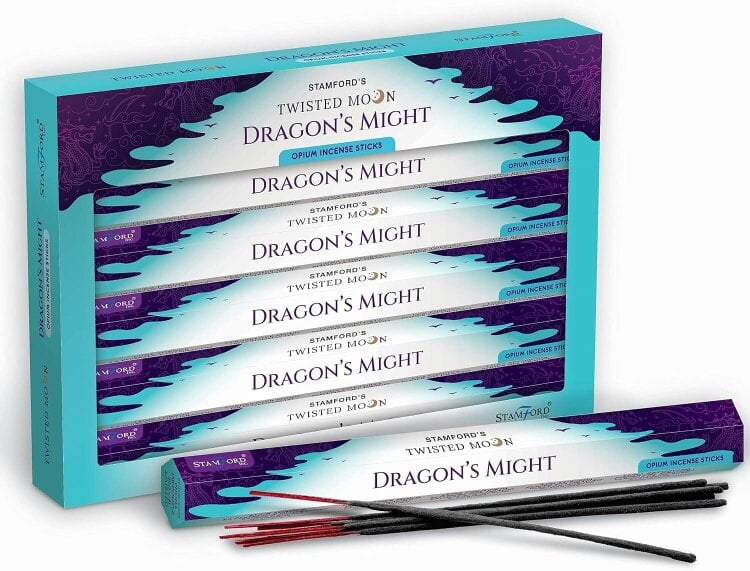 Stamford Twisted Moon Dragon's Might Opium Incense Sticks, 240 sticks