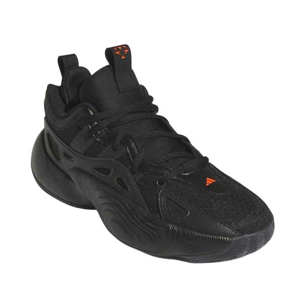 Adidas Childrens/Kids Trae Cut Out Flat Trainers - Carbon - 