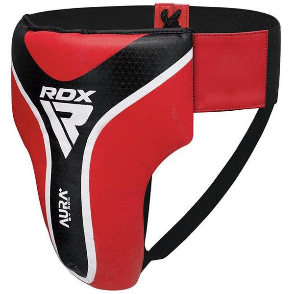 RDX Sports GROIN GUARD AURA PLUS T-17 RED/BLACK