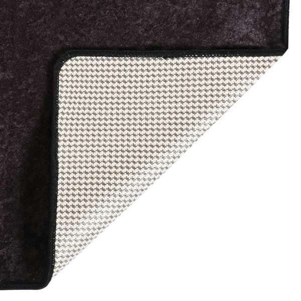 Berkfield Rug Washable 160x230 cm Anthracite Anti Slip