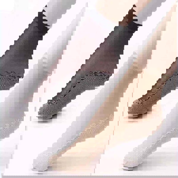 Anysox 10 Pairs Free Size Fashion Socks High Quality Velvet Silk Spring Summer Breathable Soft Cotton Bottom Wicking Slip-resistant for Women Grey