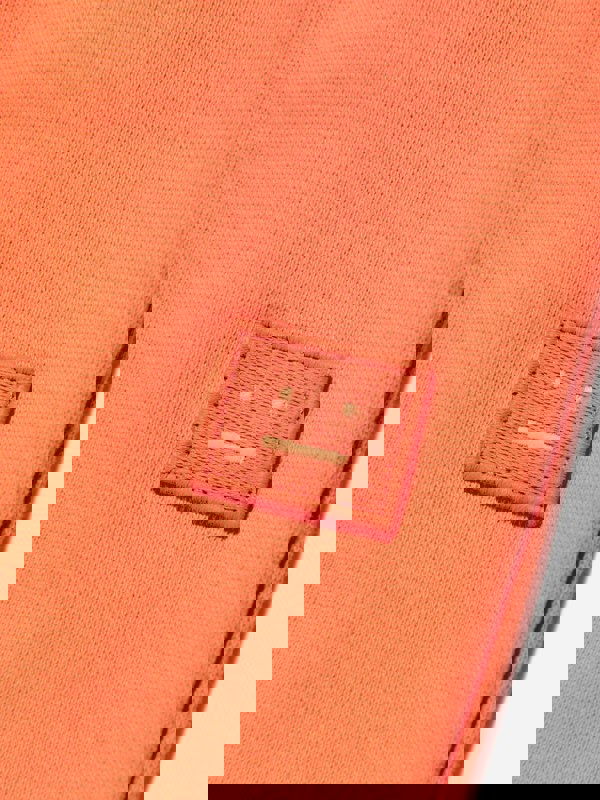 Acne Studios Kids Logo Joggers in Orange