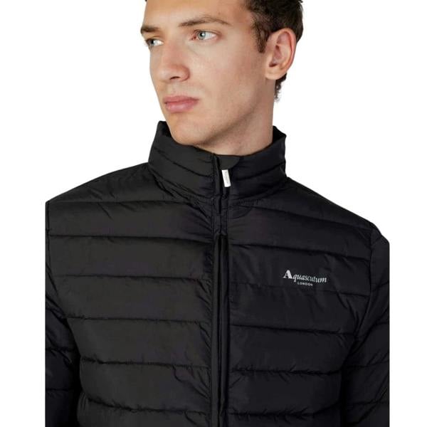 Aquascutum Active Active100Gr Mock Neck Jacket Black S